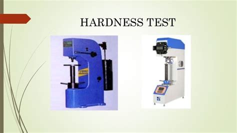 hardness test slideshare|types of hardness tests.